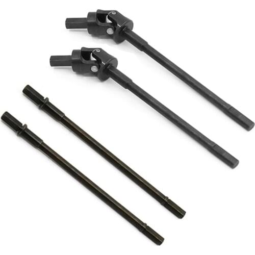 Hard Steel Front Rear Axle CVD Drive Shafts Upgrades Parts Accessories for RC Crawler Car Axial Capra Unlimited Trail Buggy UTB