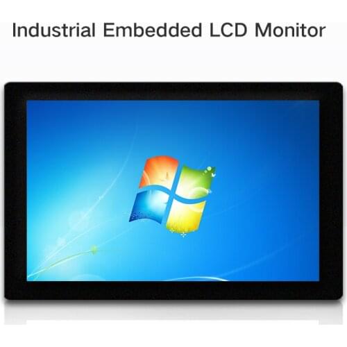 14 Inch Monitor of Tablet Industrial Display Desktop Screen VGA HDMI AV TV USB Buckles Mounting 1600*900 Not Touch Screen