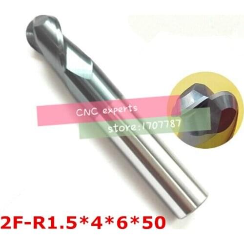 2f-r1.5*4*6*50,hrc50,carbide End Mills , Carbide Square Flatted End Mill ,,coating:nano, The Lather,boring Bar,cnc,machine
