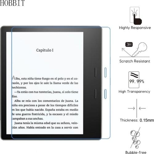 3PCS Tablet Anti-Scratch Screen Protector For All New Kindle Oasis 9th Gen 2017 Release 7inch Ultra Clear LCD Shield Film