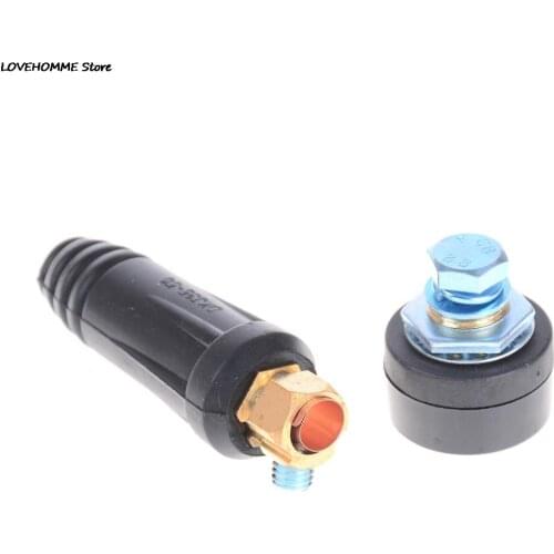 Quick Fitting Male + Female Cable Connector Plug Socket DKJ35-50 Welding Machine
