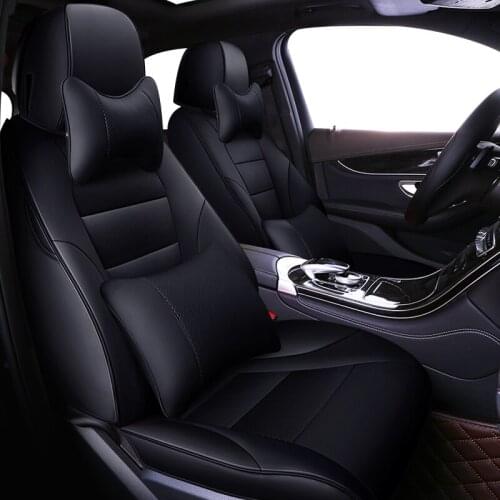 ZHOUSHENGLEE Custom Car Seat Covers for Ford Everest Territory Explorer Mustang Ranger Automobiles Seat Covers car accessories