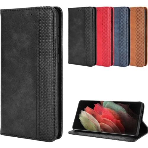 Best Quality PU Leather Luxury Wallet Case for Samsung Galaxy S21 Plus Note 20 Ultra A12 A71 5G A31 A32 A52 M31 Back Cover