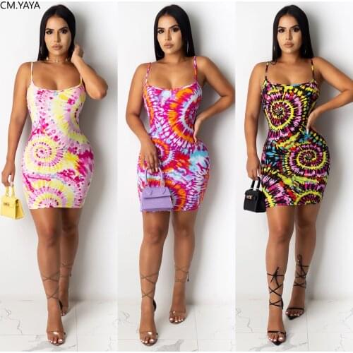 CM.YAYA Summer Dresses With Print