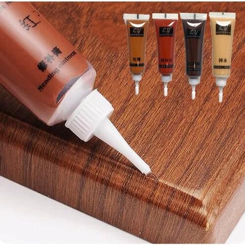 Wood Filler Past Furniture Painting Repair Cream DIY Cabinet Floor Door Wardrobe Scratches Holes Refinishing Past Fast Dry