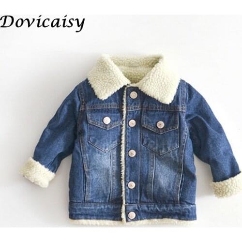 Dovicaisy Denim Jackets For Girls