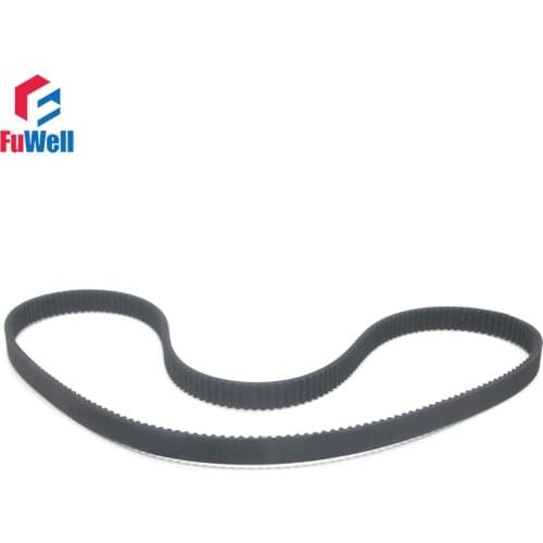 HTD3M Timing Pulley Belt 15mm Width 552/555/561/564/570/573/576/579/582/585/588-3M 3mm Pitch Rubber Transmission Belt Gear Belt