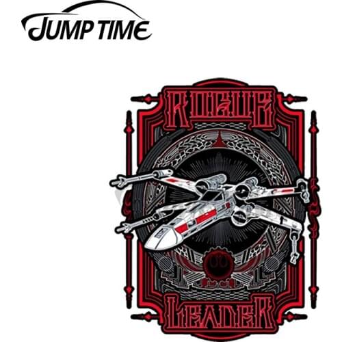 JumpTime 13 x 3.7cm For Rogue Leader Car Truck Decal Bumper Window Waterproof Scratch-proof Sticker Bumper Window Decoration DIY