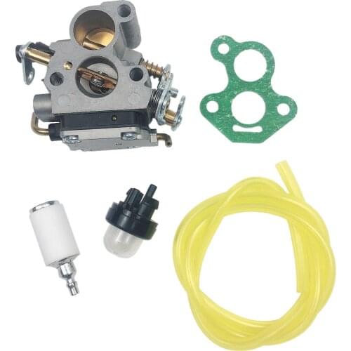 1SET Carburetor&Fuel Hose Primer Bulb Gasket Kit Fit For Husqvarnaa 235 235E 236 240 240E Chainsaw 574719402 545072601 Carb