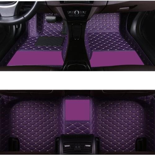 Car floor mats For ford focus 2 fiesta mk7 mondeo mk4 mk3 kuga ranger fusion explorer 5 edge mk1 ka ecosport s max rugs carpets