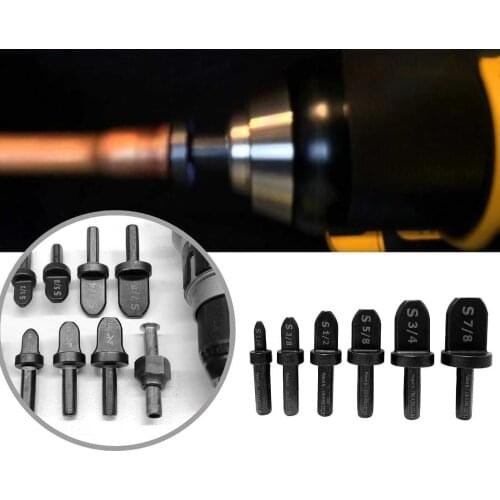 For hard and soft copper tubing tool bit set 1/4” 3/8” 1/2” 5/8” 3/4” 7/8 bits Swaging tools Drill set 2021 Hot