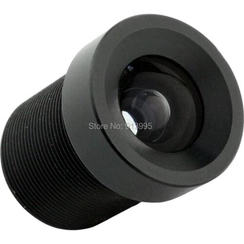 ELP CCTV wide angle 100 degree no distortion lens megapixel Lens with M12 lens mount for all usb camera