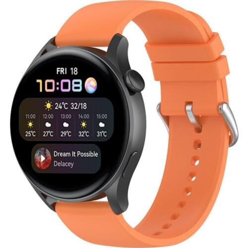 20mm/22mm Silicone Band for Samsung Gear S2 Classic/Gear Sport/Galaxy Watch 3 41mm/Huawei Watch 2/watch GT2 42mm/honor watch SE