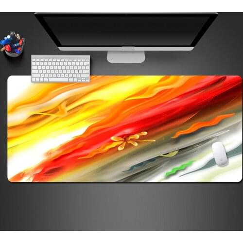 Advanced Modern Abstract Color Mouse Pad Design Unique Selling Natural Rubber Speed Overlock Pads Large Custom Office Mats