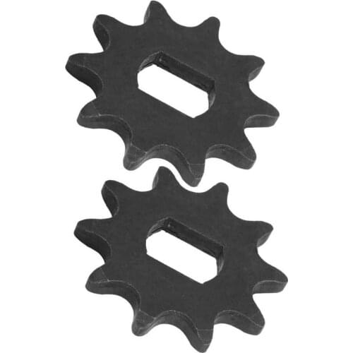 420 Model 2Pcs 10 Teeth Steel Motor Chain Sprocket 12x17mm Inner Hole Accessories For Unite geared motors universal Models