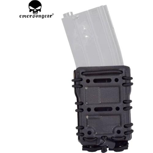EMERSONGEAR M4 AR15 556 5.56 223 Magazine Pouch 5.56mm Tactical MOLLE Belt Scorpion Adjustable Holster Mag Carrier Case EM6373