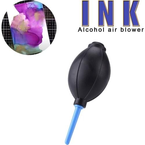 Rubber Alcohol Ink Air Blower 15cm Length 5.5cm Diameter Convenient Hand Held Tool For Card Making Dust Cleaning Use To Disperse