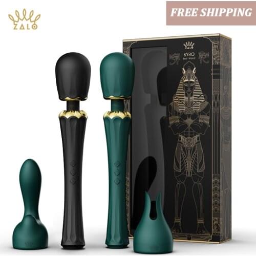 ZALO KYRO Big Magic Wand Japan Silicone Waterproof AV Vibrator Female Power Massager Woman Sex Toy Clitoris Stimulation Sex Shop
