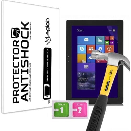 Screen protector Anti-Shock Anti-scratch Anti-Shatter compatible with Tablet Prestigio MultiPad Visconte 2