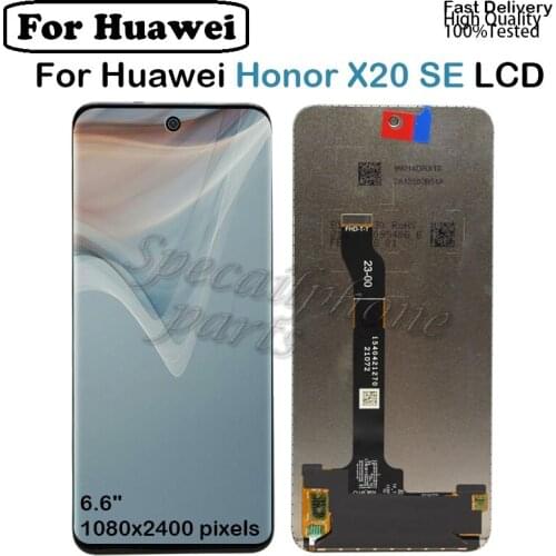 Original AMOLED For Huawei honor X20 SE LCD Display with Touch Panel Screen Digitizer Assembly For Honor x20se pantalla