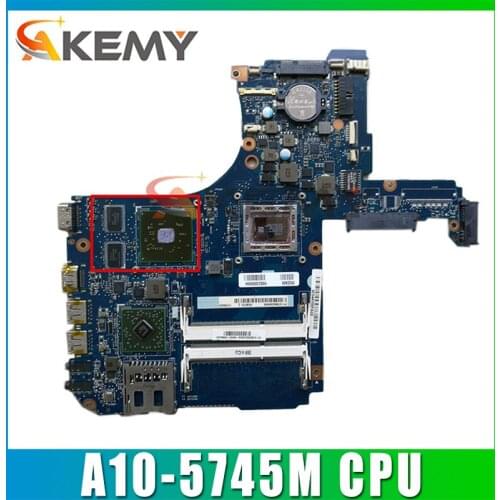 AKEMY Original H000057260 laptop motherboard For toshiba Satellite L50D-A L50D A10-5745M CPU DDR3L Mainboard