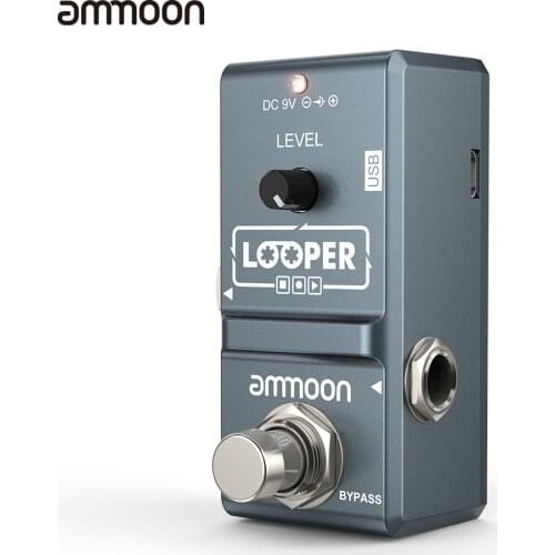 Ammoon AP-09 Looper Guitar Pedal Nano Series Loop Electric Guitar Effect Pedal True Bypass Unlimited Overdubs Guitar Parts