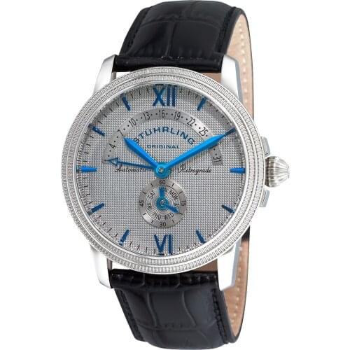 340.331592 Stührling 45mm Automatic Mens Wristwatch