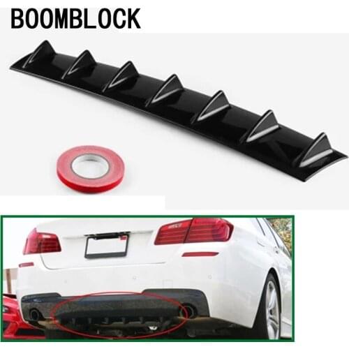 Car Bumper Chassis Shark 7 Wings Modified Spoiler For Renault Megane 2 Captur Mitsubishi ASX Jeep Wrangler Peugeot 207 508