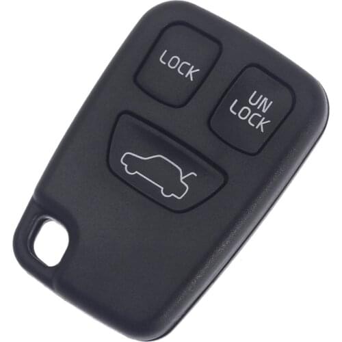 3Button Remote Key Cases Fob Cover Shell Fit For VOLVO C70 S40 V40 V70 S70 1998-2000 Auto Replacement Keyless Entry Key Covers