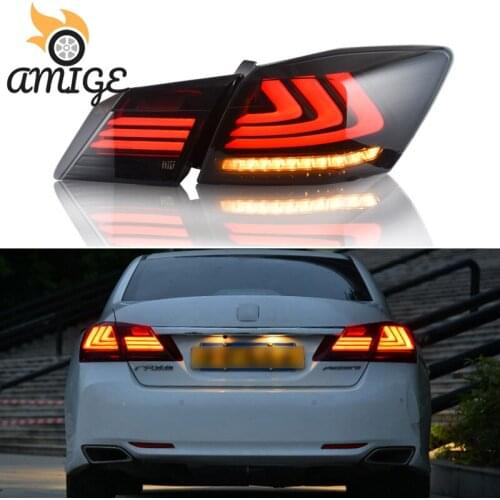 DNO LED Taillight For Honda Accord 2014 2015 2016 Auto Rear Running Lamp Brake Reverse Turn Signal Tail Light