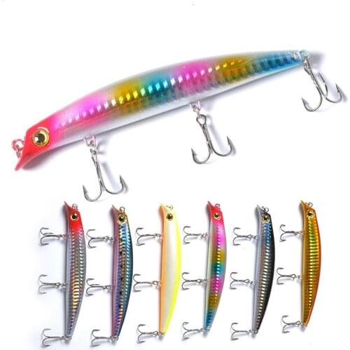 Htdob 120mm 15g Sinking Pencil Bay RUF MANIC FISH Stickbait Fishing Lure Long Casting Sea Bass Seawater Hard Bait Lures Ice Fish