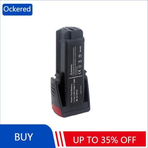 Ockered 3.6V 2000mAh Rechargeable Battery Li-ion Tool Replace Battery for BOSCH PS10 SPS10 SPS10-2 2607335062 SKIL 2040 2072 213