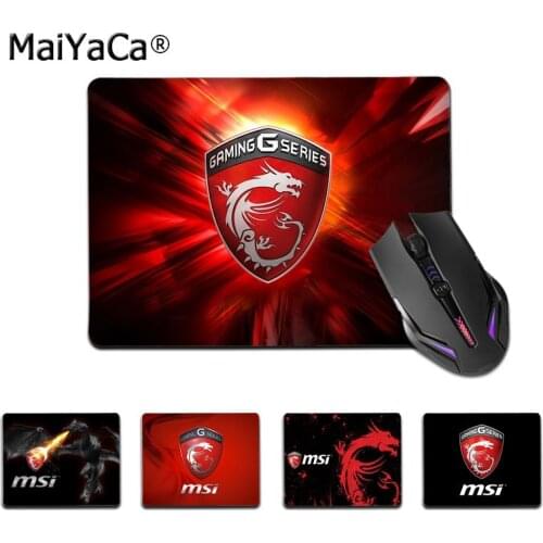 MaiYaCa Top Quality MSI Dragon Logo Beautiful Anime Mouse Mat Top Selling Wholesale Gaming Pad mouse
