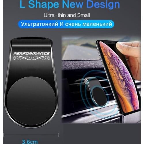 Metal Magnetic Car Phone Holder for BMW M Power Performance M3 M5 X1 X3 X5 X6 E46 E39 E36 accessories