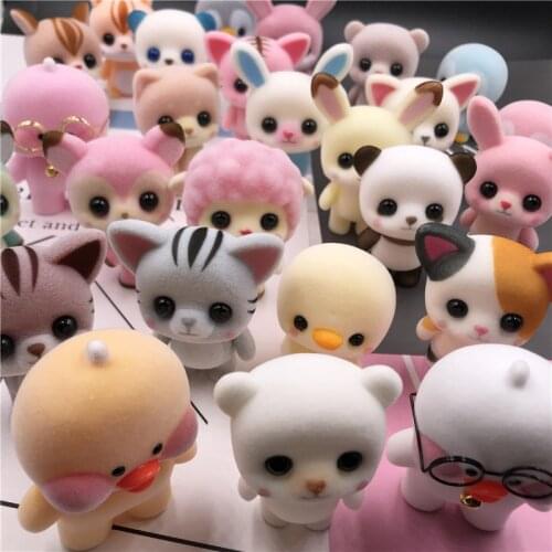 Cartoon Animals Fridge Magnet Duck Rabbit Dog Cat Penguin Sheep 3D Cute Magnet Forr Childrens Early Education Cute Home Decor