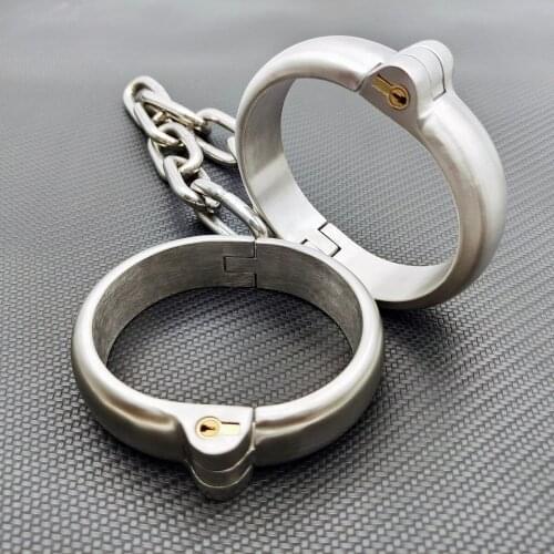 Stainless Steel Adult Sex Game Products Bondage Toys Flirting Toe Cuff Metal SM Sexual Toy Adult Fleshligt for Sex Harness Bdsm