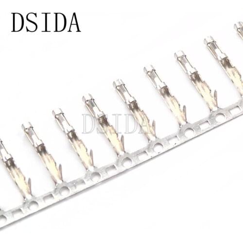 New 100PCS 2.54mm Dupont Jumper Wire Cable Housing Female Pin Connector Terminal