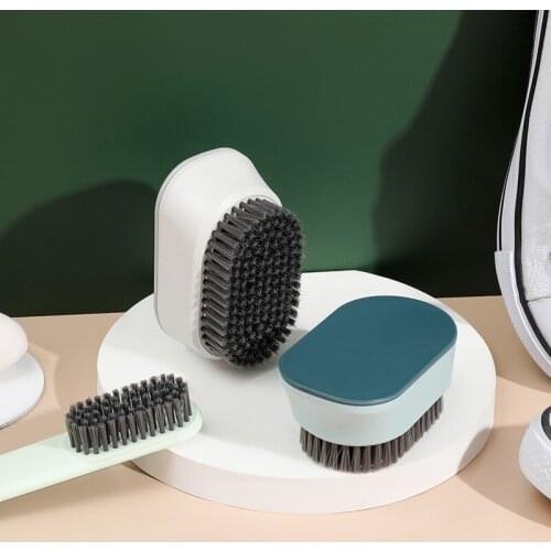 Laundry Brush Household Simple Small Brush Clothes Shoes Cleaning Brush Board Brush Multifunctional Soft Hair Not Hurt Clothes
