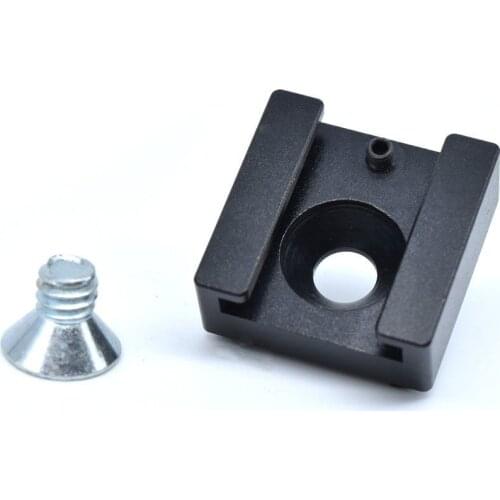 Standard Cold Shoe Hot Shoe Adapter with 1/4"-20 Screw to Mount Monitors, Led Lights,ect