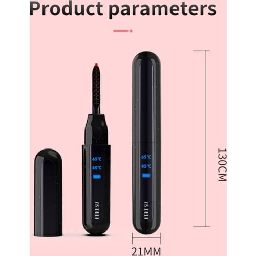 KEKESU USB Charge Digital Display Electric Eyelash Curler Charge Type Lasting Styling Eyelash Curler