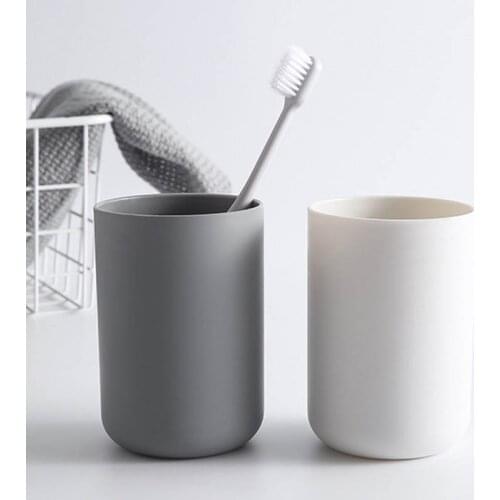 1Pc Multifunction Food Grade Rinse Cups Home Drinkware Bathroom Accessories Water Mug Plastic Mouthwash Cup