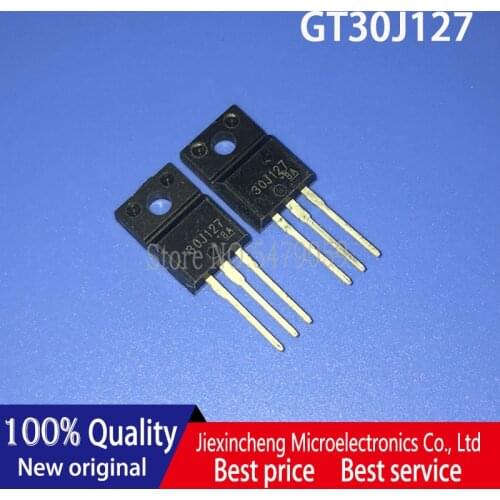10PCS GT30J127 30J127 GT30F124 30F124 GT30F126 30F126 GT15J321 15J321 GT30G124 30G124 TO-220F New original