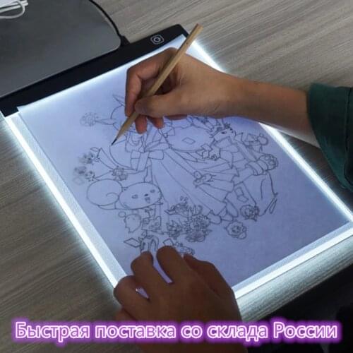 LED Diamond Painting Light Pad Board with Diamond Painting Accessories Tool Kits Drawing Tablet Diamond Embroidery