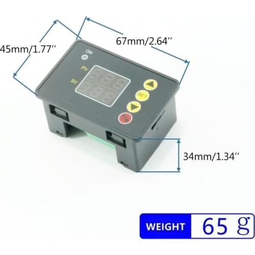T2310 Normally Open Microcomputer Time Controller 12V 24V 110V 220V LED Digital Display Time Delay Relay Switch