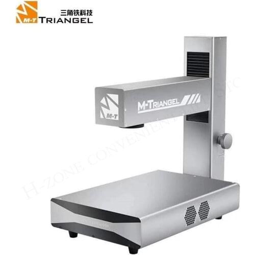 M-Triangel Mi One Laser Engraving machine One-click marking 20W Foldable back Glass Separator Machine for IPhone HUAWEI Xiaomi