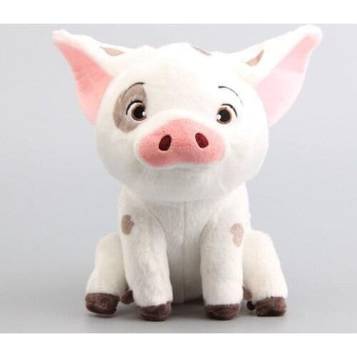 20cm Cute Pua Animal Stuffed Dolls Moana Pet Pig Pua Plush Toys Kawaii Cartoon Pig Plush Toy Children Birthday Christmas Gifts