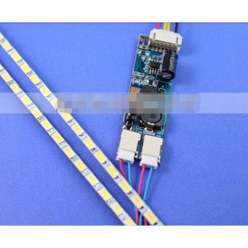 New!! 10pcs Universal LED Backlight Lamps Update kit For LCD Monitor 2 LED Strips Support to 24'' 540mm Free Shipping