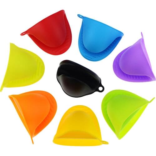 1pcs High Temperature Resistant Anti-Scalding and Anti-Skid Baking Silicone Gloves for Oven Microwave Oven Kitchen