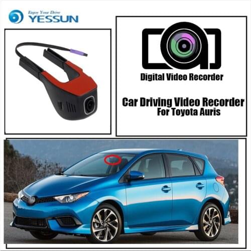 YESSUN for Toyota Auris Car Driving Video Recorder Wifi DVR Mini Camera Novatek 96658 FHD 1080P Dash Cam Night Vision
