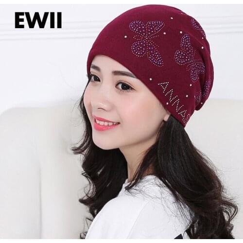 2017 New womens skullies hats for women winter knit caps girl beanies woman bonnet femme beanie hat ladies cap gorro bone